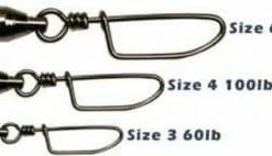 Spro BB Coastlock Snap Swivel - Size 6 1 Pack Snaps And Swivels