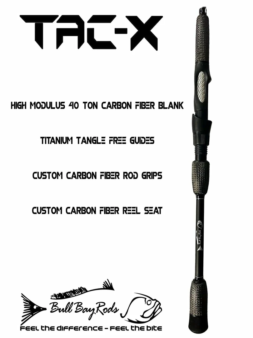 Bull Bay Tackle Company Bull Bay Tac-X Spinning Rod 5 Bull Bay Tackle Company Bull Bay Tac-X Spinning Rod