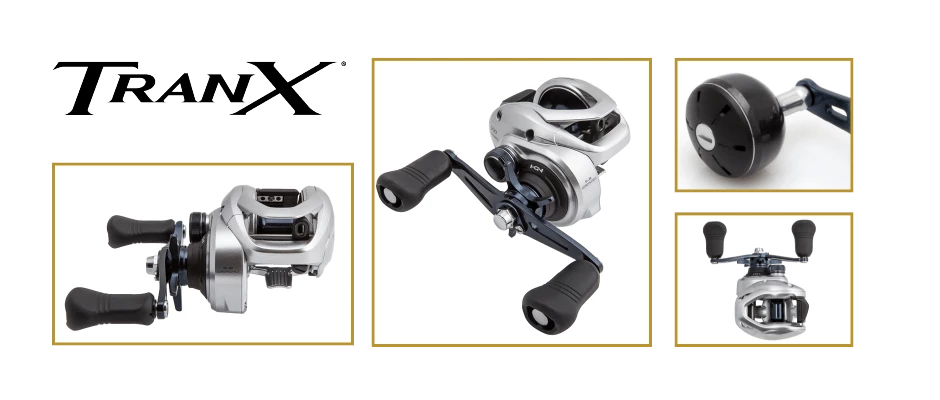 Shimano Fishing Shimano Tranx Baitcasting Reels Low Profile Baitcasting Reels 3 Shimano Fishing Shimano Tranx Baitcasting Reels Low Profile Baitcasting Reels