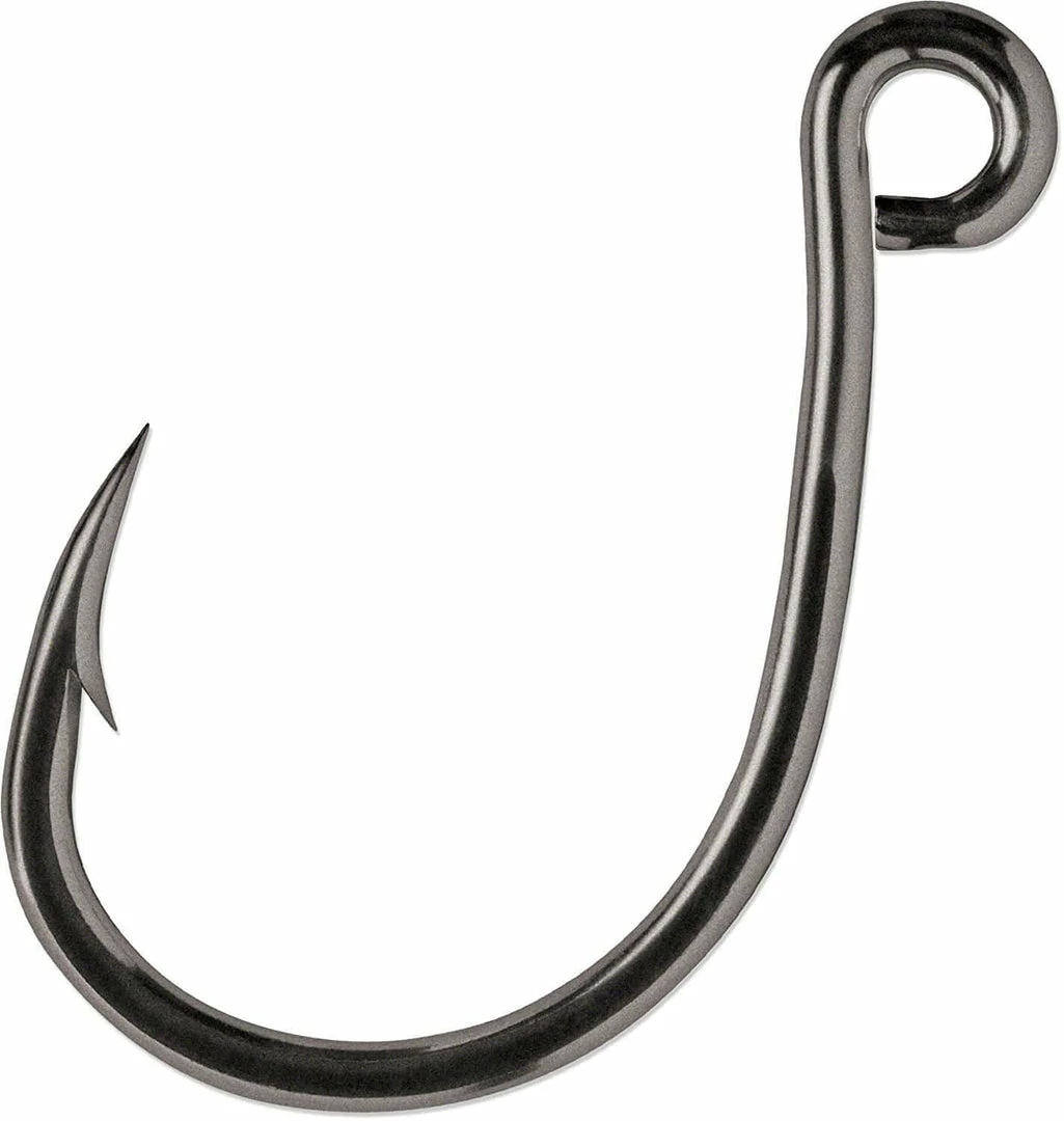 VMC Hooks VMC ILS Inline Single Coastal Black 4X Fishing Hooks 3 VMC Hooks VMC ILS Inline Single Coastal Black 4X Fishing Hooks